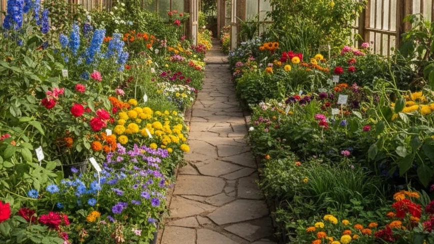 گلخانه گل در آران و بیدگل