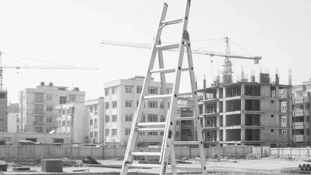 اجاره نردبان هشتی در تهران از شرکت آسان پله