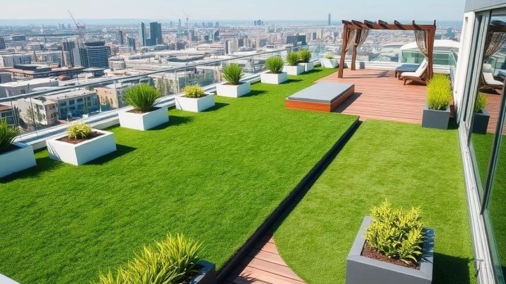 اجرای حرفه‌ای روف گاردن در تبریز