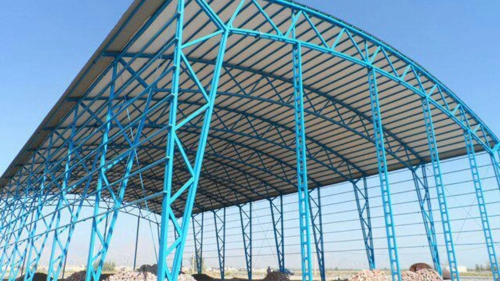سوله سازی حاجی، اجرای سوله سبک و سنگین در خوزستان