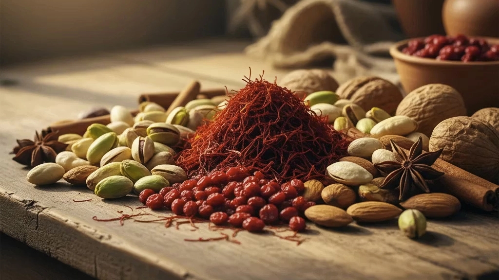 برترین زعفران و زرشک و خشکبار خراسان