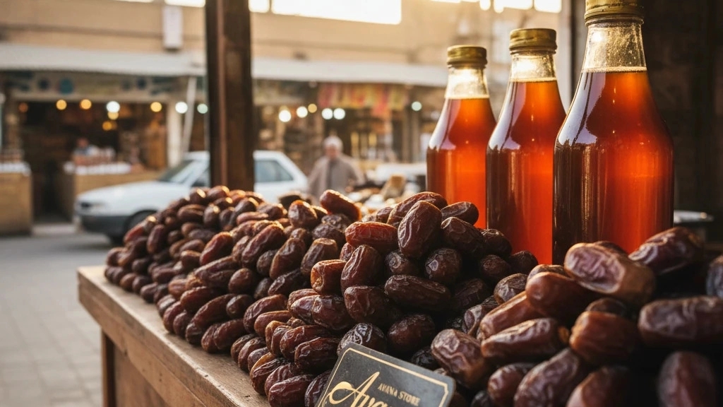 خرید خرما و شیره خرما از فروشگاه آوانا در بندرعباس