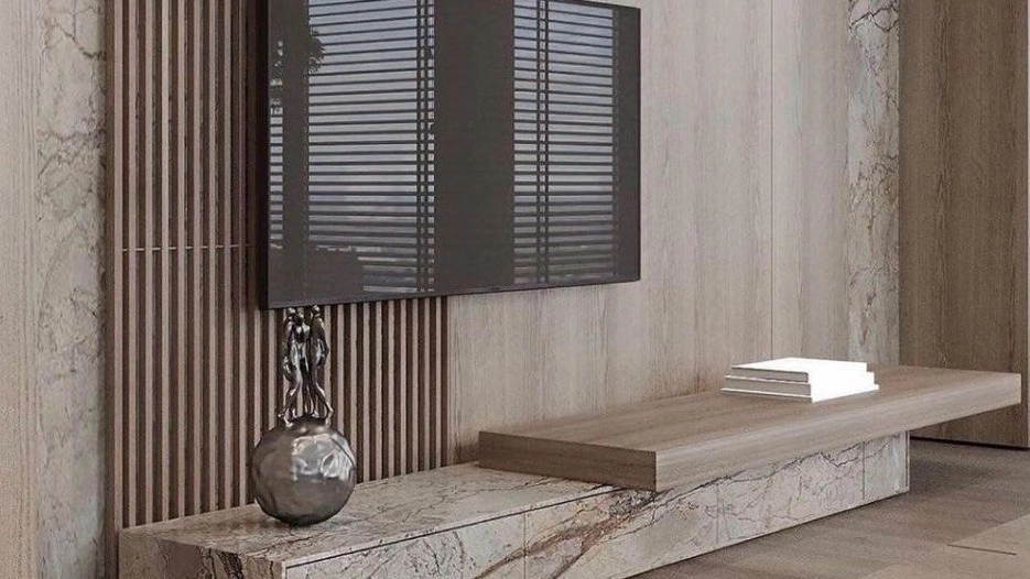 اجرای کابینت و تی وی وال با تیم حرفه ای دکوراسیون پاسارگاد