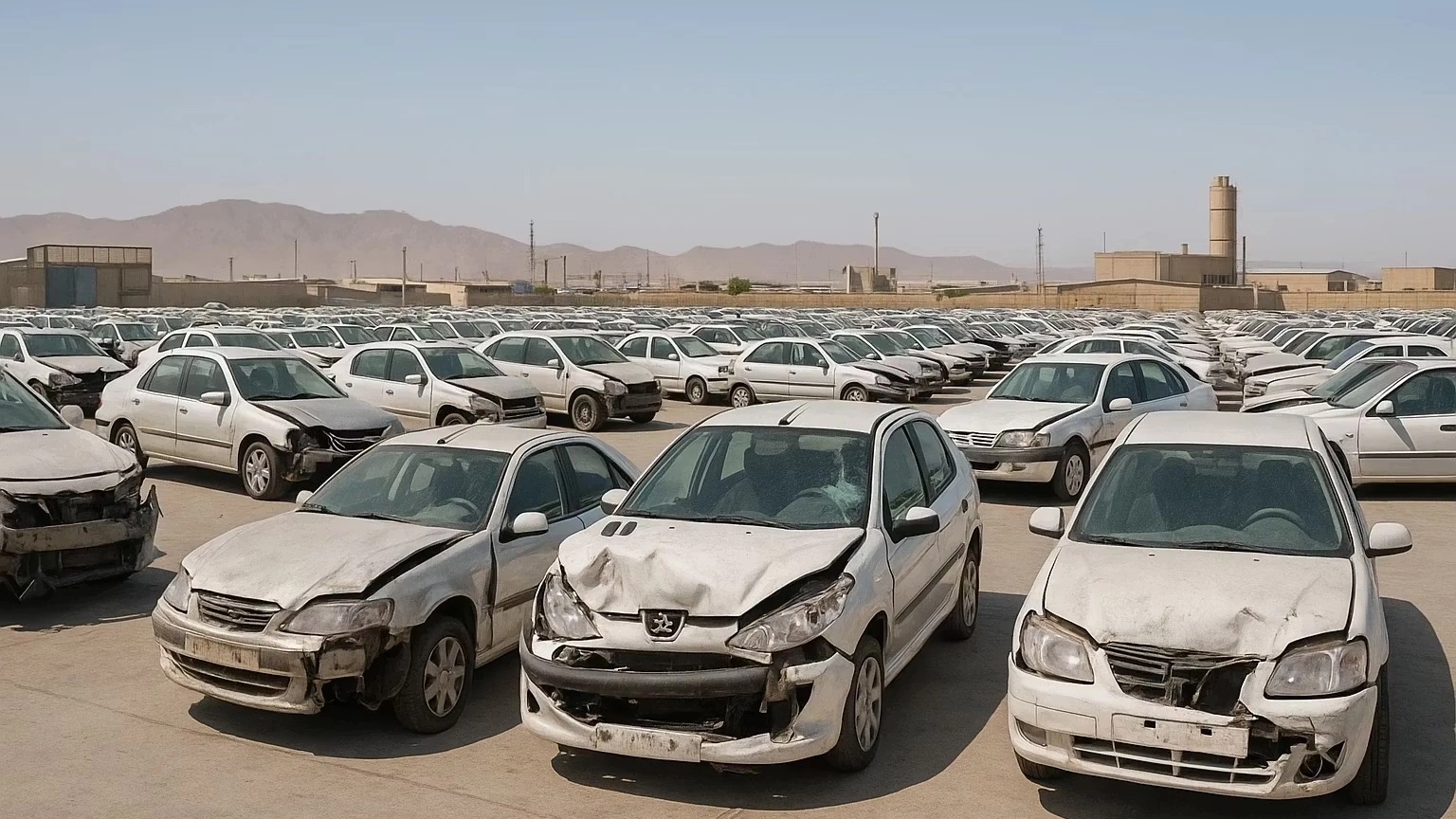 مشاوره خرید خودرو تصادفی در قم