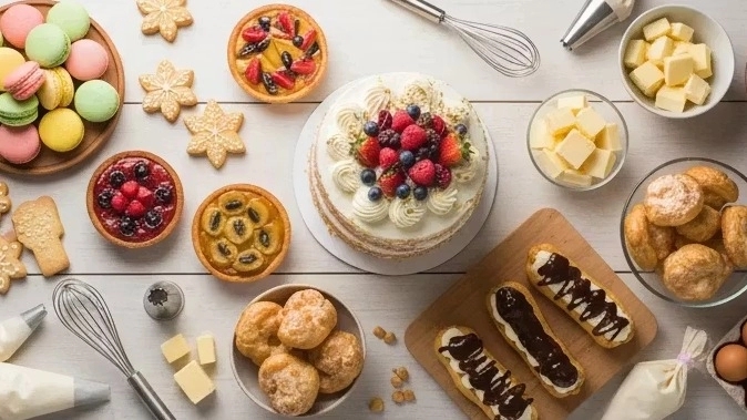 دوره کامل آموزش شیرینی‌های خشک و تر ویژه بازار کار
