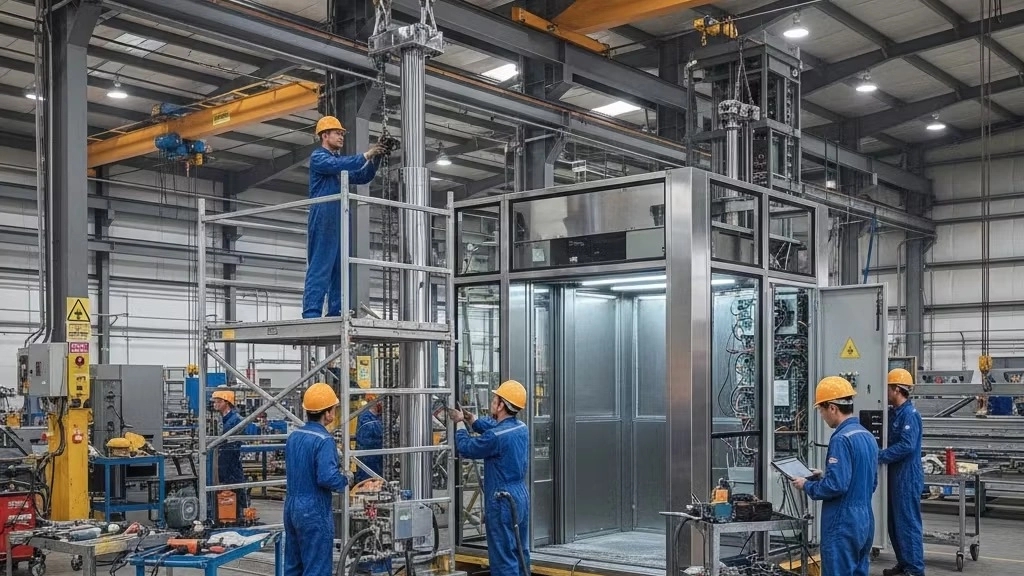 نصب و تعمیر بالابرهای مغازه‌ای و صنعتی توسط خدمات فنی هندل