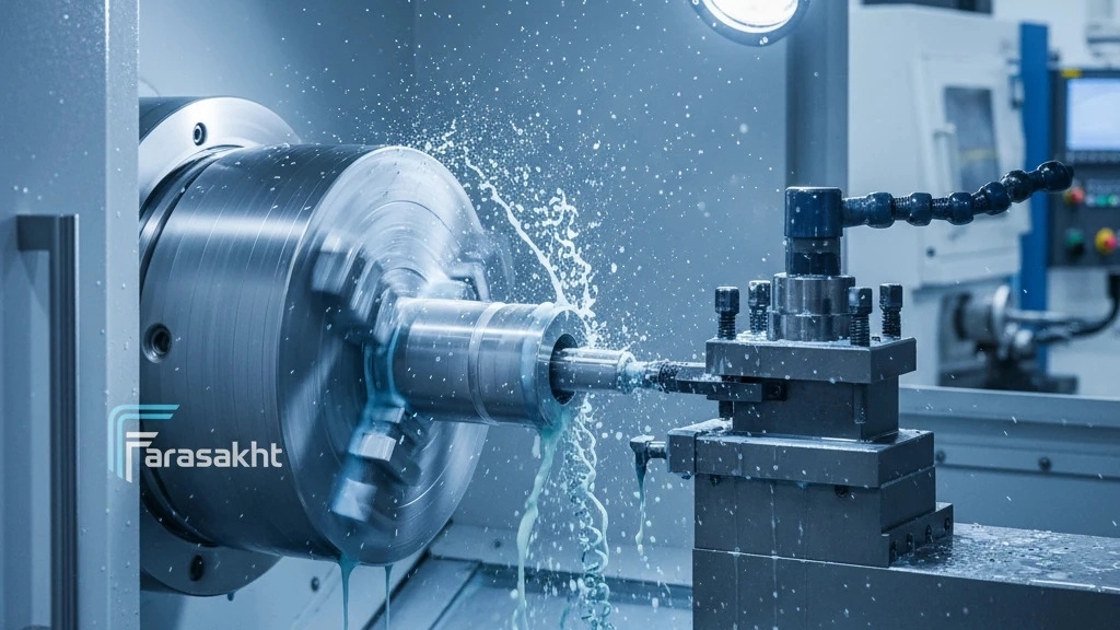 خدمات CNC قطعات ماشین آلات صنعتی در تهران