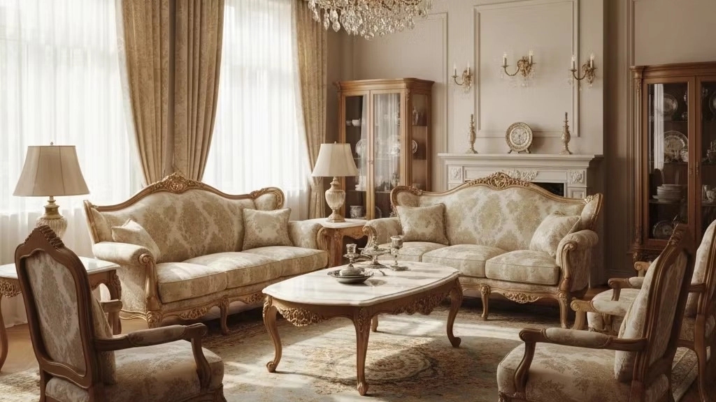 خرید مبلمان کلاسیک شیک در رشت
