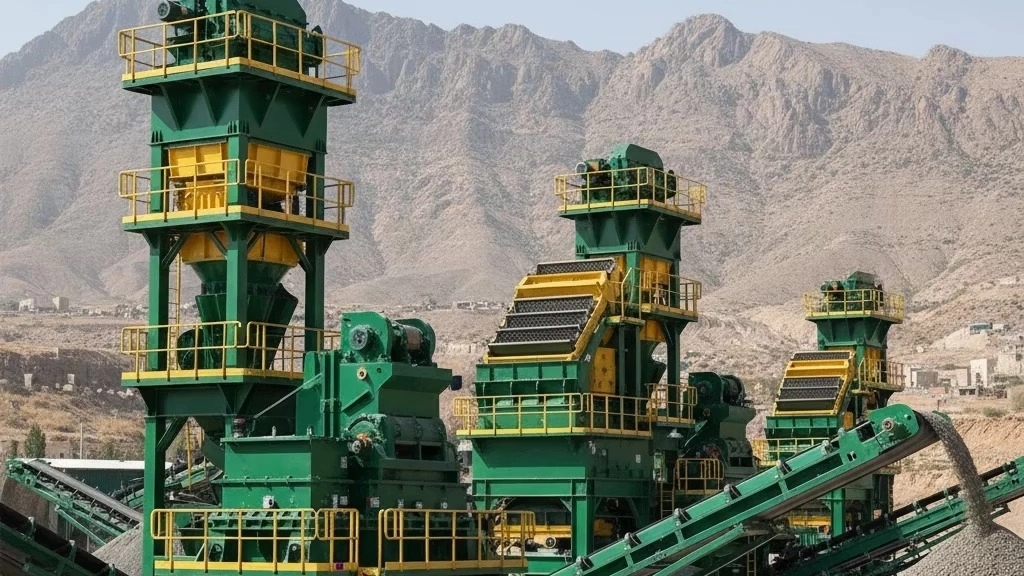 بهترین دستگاه‌های مورد استفاده در خطوط خردایش سنگ در تهران