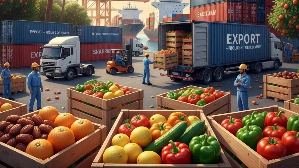صادرات خرما و مرکبات و صیفی جات از فارس
