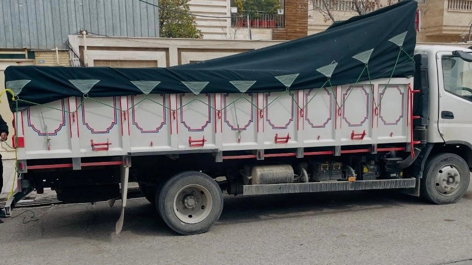 خیمه دوزی مدرن، دوخت چادر تریلی خاور و نیسان در شیراز