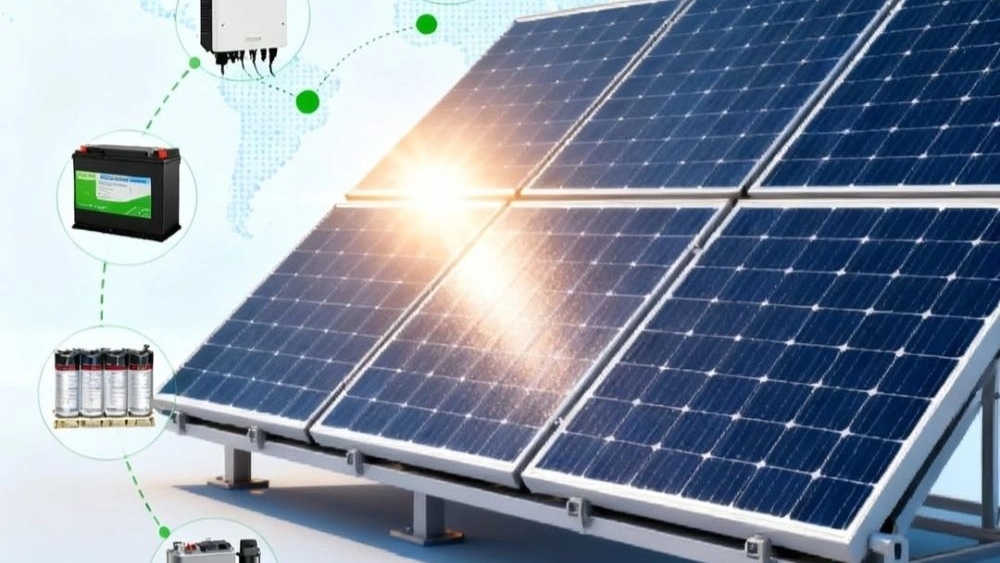 استراکچر مناسب برای نیروگاه خورشیدی مگاواتی