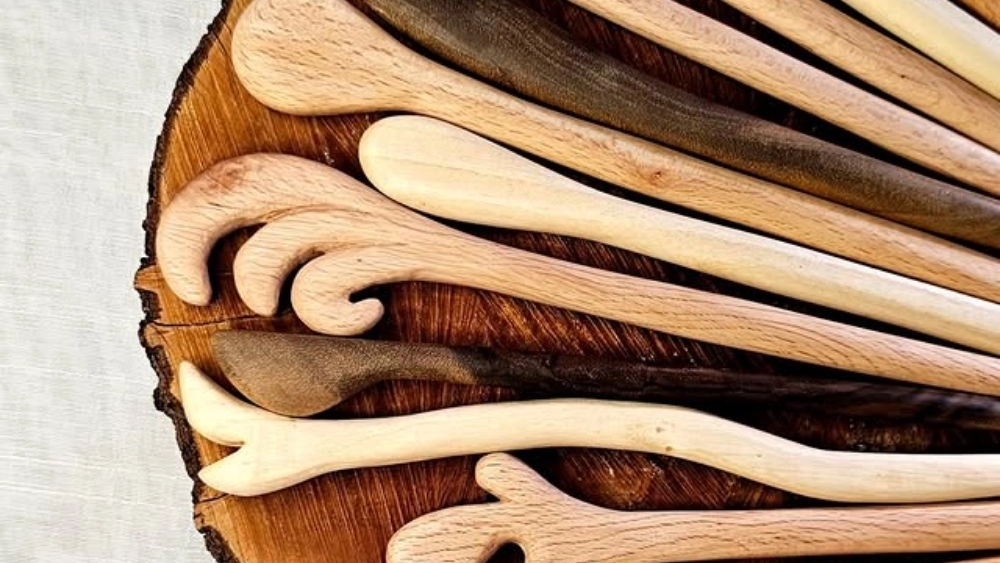 بهترین اکسسوری های چوبی با سوخته نگاری رنگین کمان