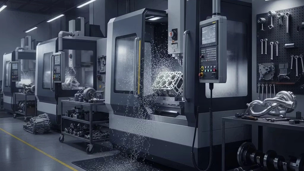 فرز CNC با کیفیت بالا برای قطعات خودرو