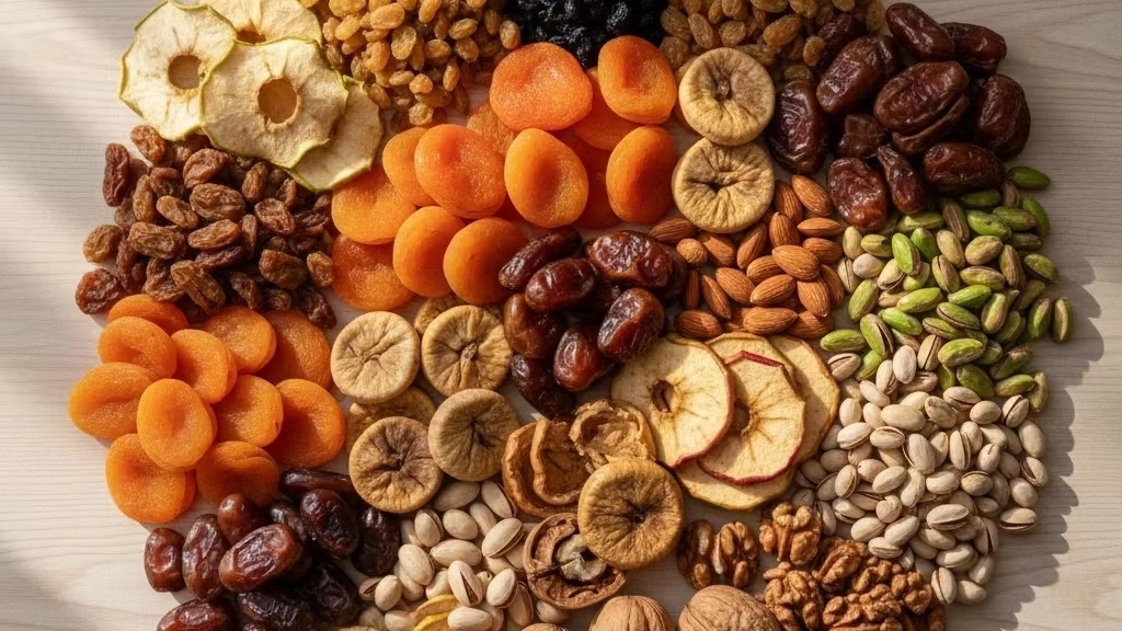 قیمت خشکبار و میوه خشک عمده در تبریز