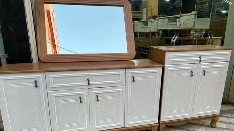 فروش آینه کنسول‌ شیک و مدرن در فروشگاه صنایع چوب متین