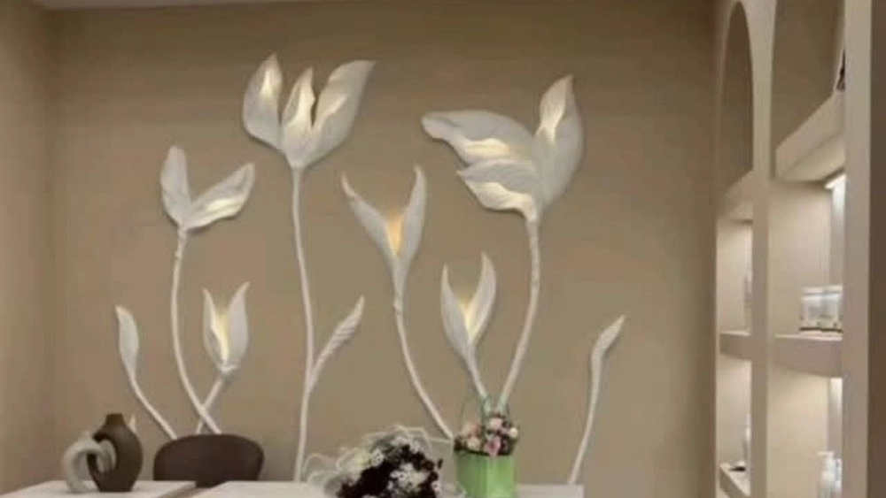 هنرکده الوند، اجرای گچبری مدرن پتینه و آینه کاری در همدان