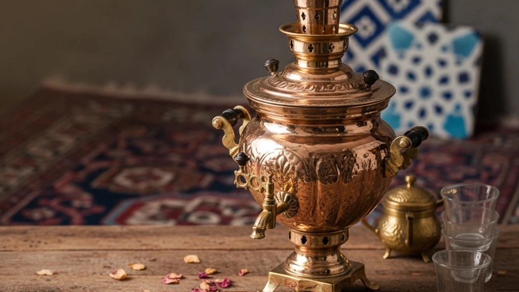 خرید سماور زغالی دست‌ ساز در تبریز