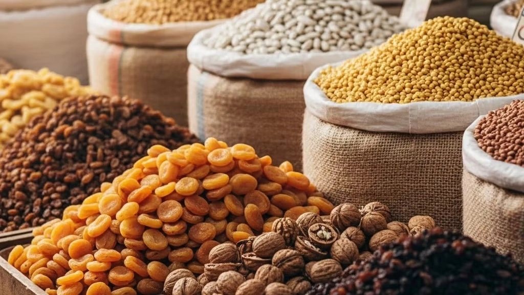 فروش عمده انواع خشکبار و حبوبات در تبریز