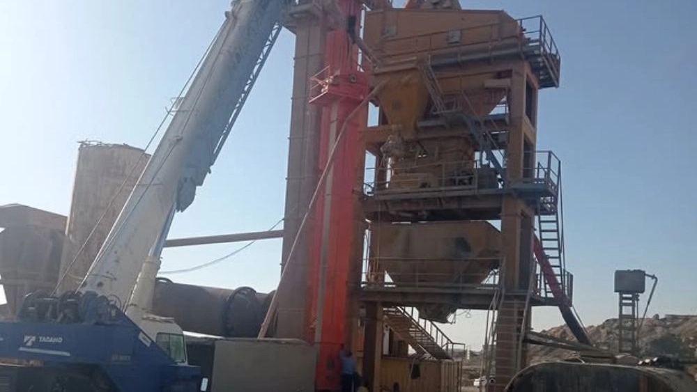 ساخت و راه اندازی کارخانه آسفالت در چابهار