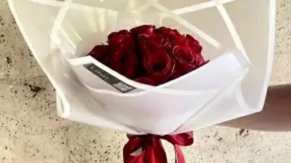 دسته گل روبانی شیک و خاص برای هدیه