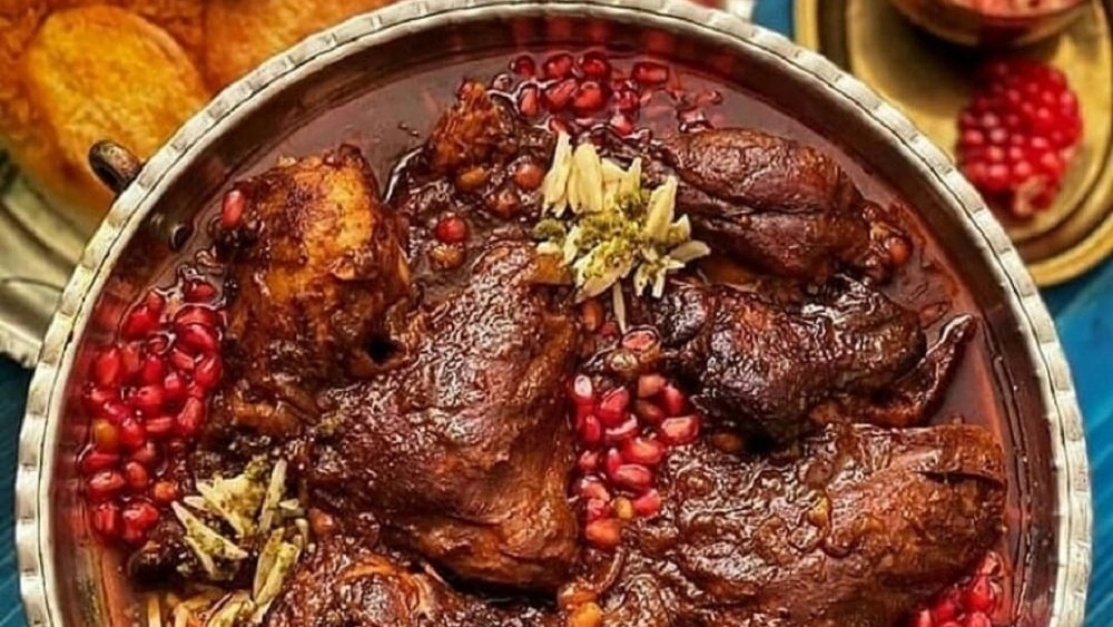 منوی کامل رستوران باقری رشت با غذاهای سنتی گیلان