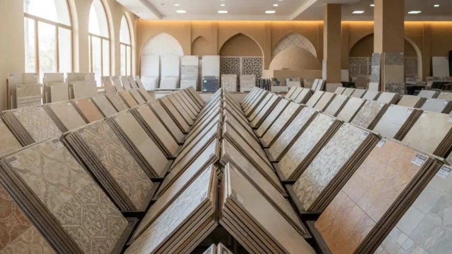 خرید کاشی و سرامیک درجه یک در بم