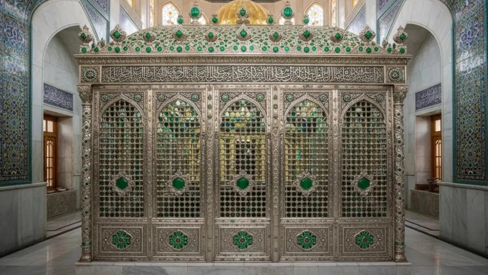 ضریح سازی تخصصی ایران طراحی، ساخت و نصب ضریح حرم و امامزادگان