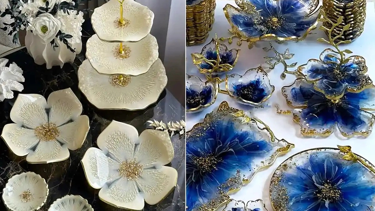 گالری هنر دستان من، تولید و فروش ظروف رزینی و شمع در خراسان رضوی
