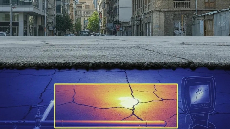 نشت یابی دقیق با دستگاه‌‌های حرارتی در تهران