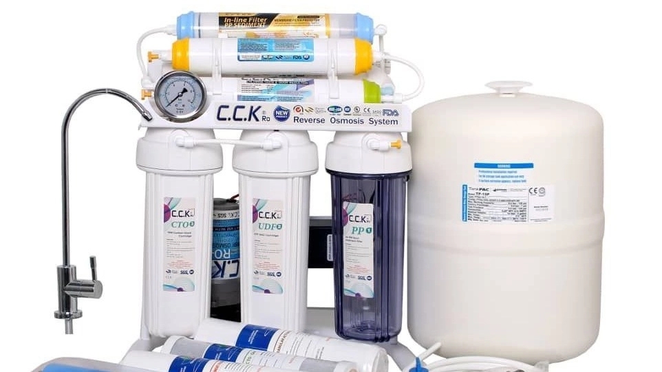 دستگاه تصفیه آب ۷ مرحله مدل CCK تمام تایوان