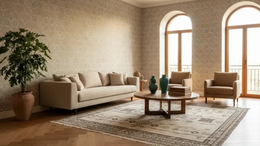 خرید کاغذ دیواری و پارکت در شهرکرد