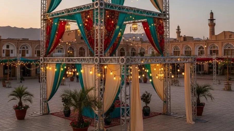 اجاره داربست جشن و مراسم در اسفراین
