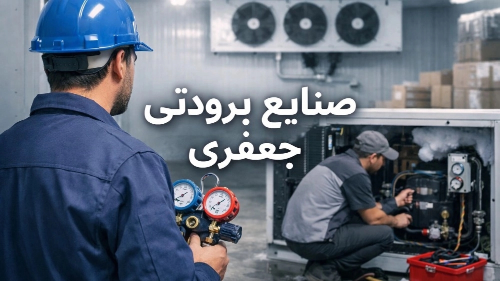 تعمیر سردخانه صنعتی | عیب‌یابی تخصصی و فوری در محل