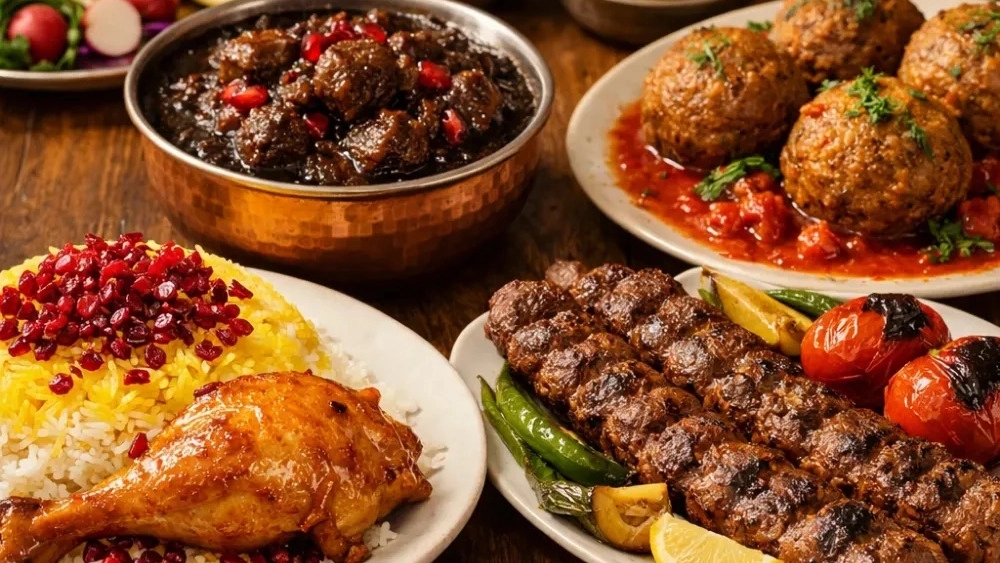 آشپزخانه نارون، انواع غذاهای بیرون بر ایرانی و سنتی در اراک