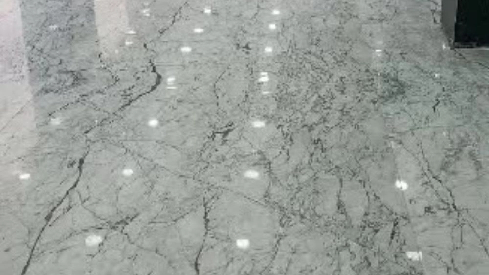 سنگسابی جعفریان، کفسابی سنگ موزاییک بتن در آمل