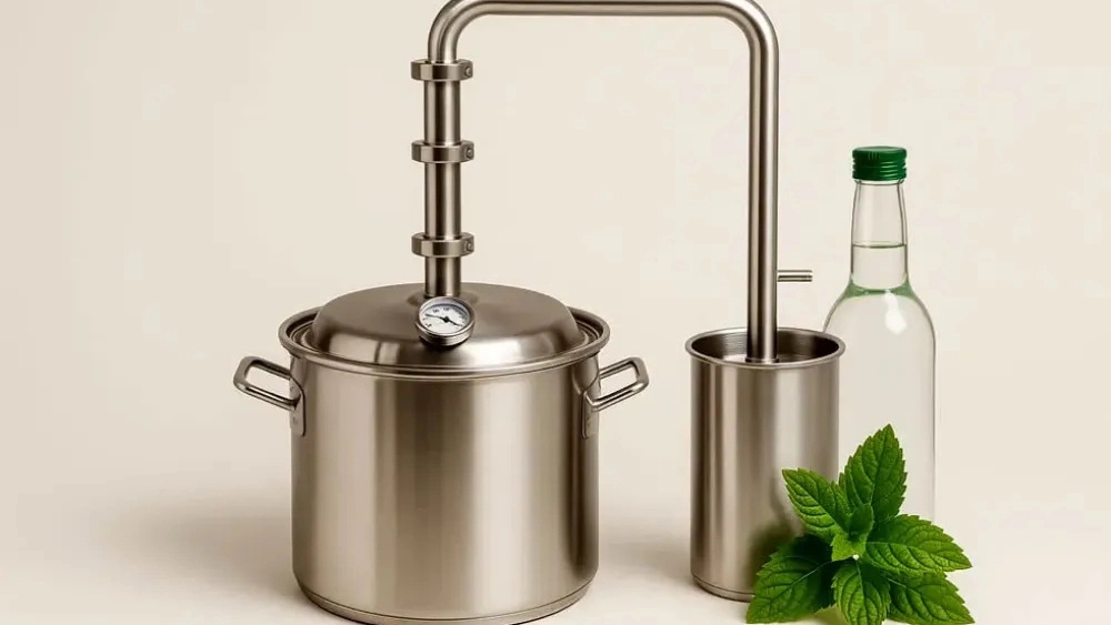 دستگاه گلابگیری صنعتی با بهترین کیفیت
