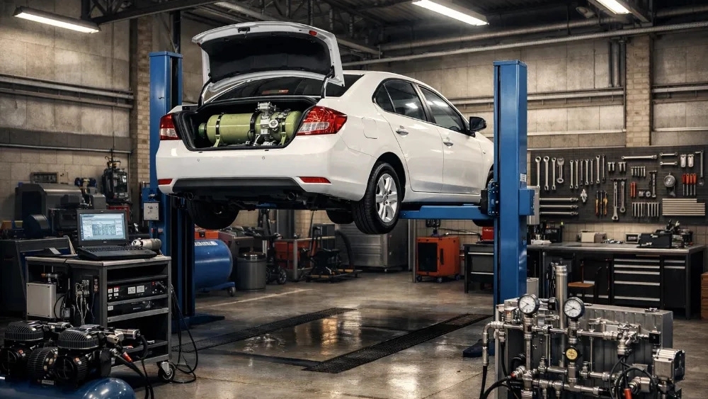 بهترین مرکز تعمیر CNG خودرو در تبریز