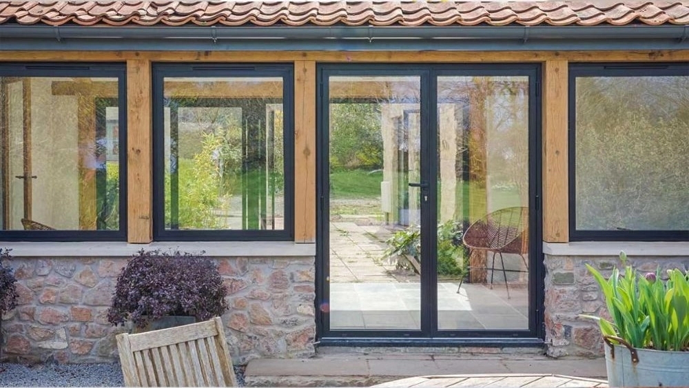 پنجره UPVC کشویی و توری با کیفیت بالا