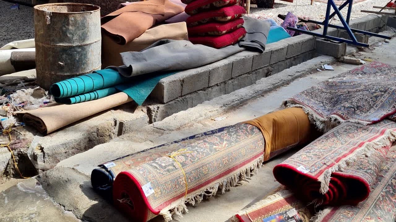 شستشوی فرش دستباف و ماشینی در جهرم