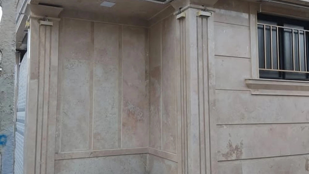 سنگ کاری شاهمرادی، اجرای نمای ساختمان کلاسیک و اسلب در بوکان