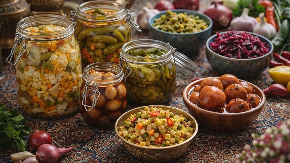 فروش زیتون پرورده و ترشی خانگی در تهران با قیمت مناسب