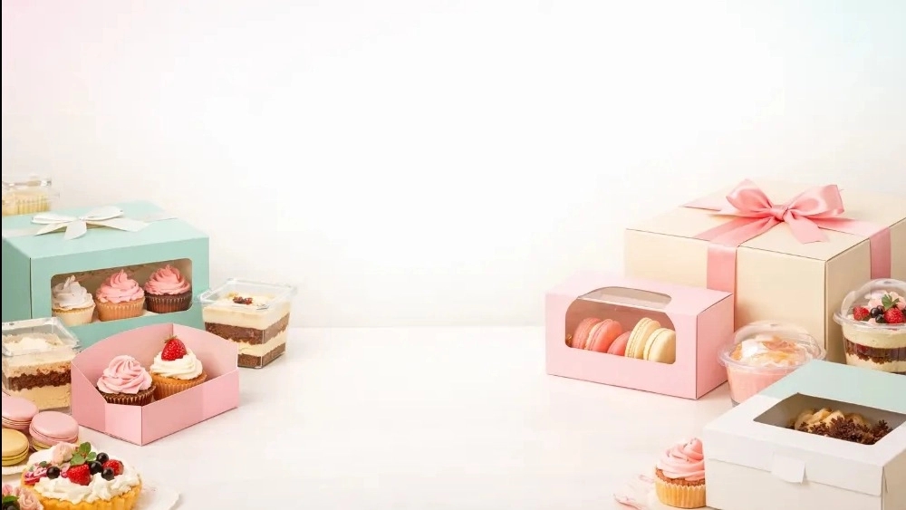 نکات مهم در انتخاب جعبه کیک و ظروف بسته‌بندی شیرینی و دسر