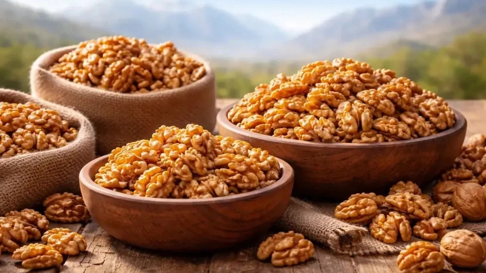 فروش عمده مغز گردو با قیمت مناسب در زنجان