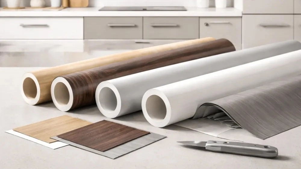 برچسب کابینت آشپزخانه؛ ارزانترین روش نوسازی کابینتهای قدیمی