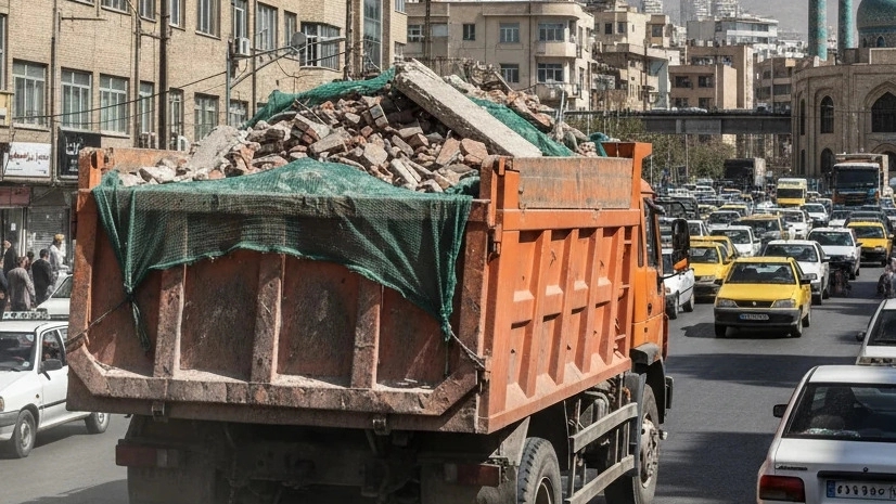 حمل نخاله ساختمانی در تهران