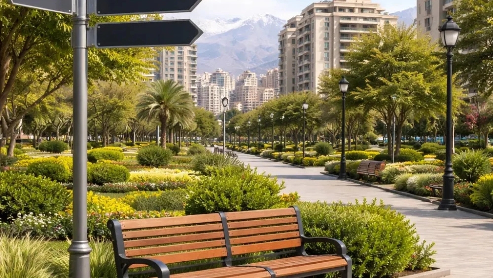 قیمت تابلو معابر و نیمکت پارکی حیاطی در البرز