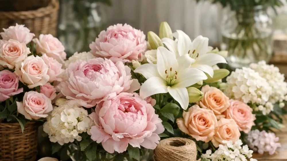 بهترین گلفروشی آنلاین تهران برای دسته گل و باکس گل