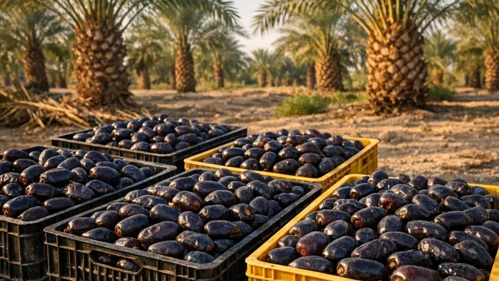 خرید مستقیم خرما مضافتی از کشاورزان جیرفت