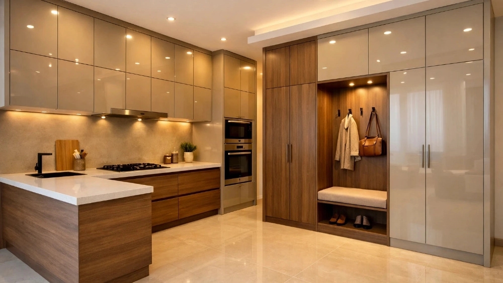 طراحی کابینت و کمد دیواری در مشهد